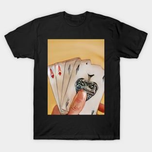 Four Aces Geek Designer Dune Stika Artistic Anime Style T-Shirt